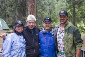 The SOAR Northwest Selway guide crew: Orea Roussis, Joe Lindsay, owner Ari Kotler, and Shane Moser. This summer, SOAR will begin running trips on the Main Salmon River from late July through October.