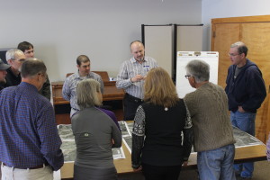 WTI’s David Kack (center) fields concerns about traffic issues from Big Sky residents at a Jan. 27 meeting hosted by the Big Sky Chamber of Commerce. PHOTO BY TYLER ALLEN