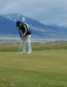 Senior Charlie Johnson, a standout on the LPHS golf team, will be competing at the state tournament May 17-18. PHOTO BY JENNY WILCYNSKI