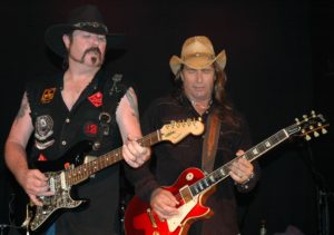 Rock legends The Outlaws will bring their “guitar army” to the Big Sky PBR on Friday night after bullriding. PHOTO BY CARL LENDER