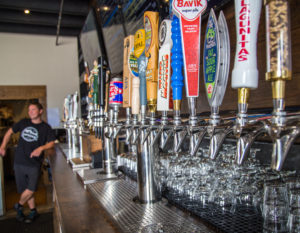 With more than 75 taps pouring beer and wine, the options are endless. 