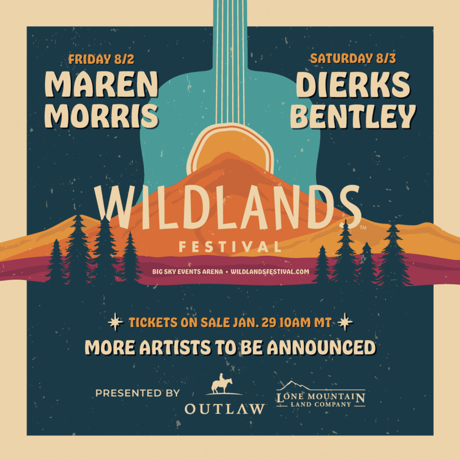 Outlaw Partners announces 2024 Wildlands Festival lineup Explore Big Sky