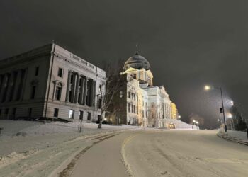 Montana Capitol in Helena in the early morning. PHOTO BY ALANAH GRIFFITH